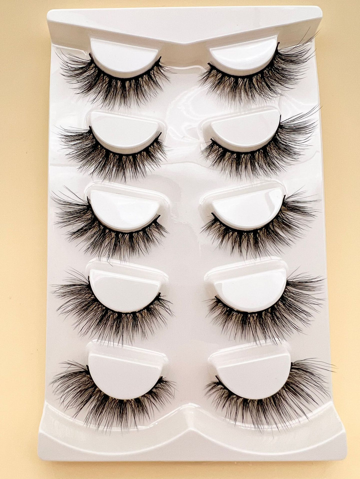 Natural Mink False Eyelashes with Lengthening Eye Tail Design - Multiple Styles