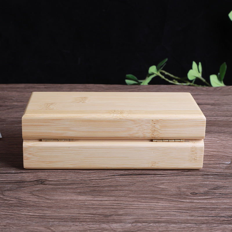 Wooden Glasses Case Storage Box - Creative Household Desk Organizer