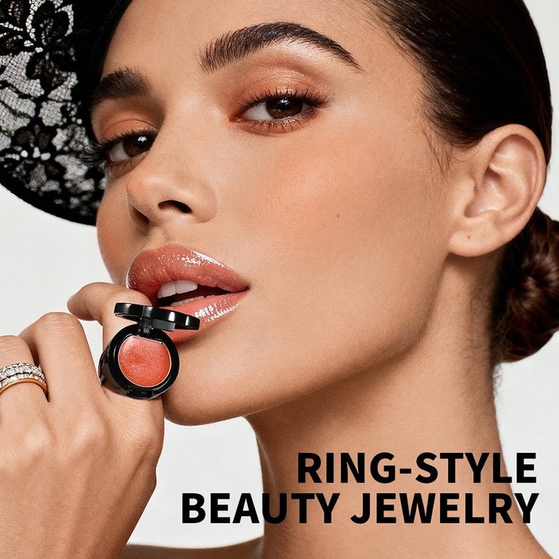 Creative Lipstick Ring Moisturizer Set - 2g Colored Lip Care