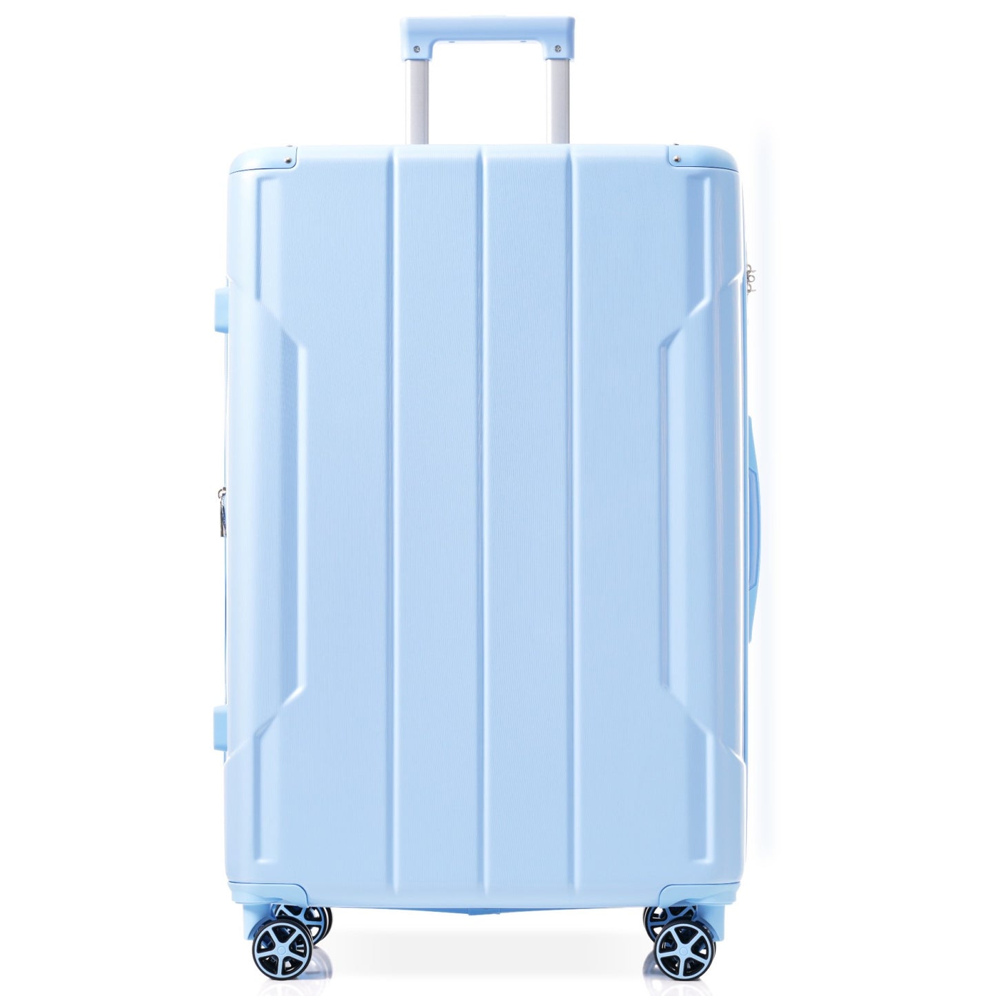 Lightweight 24-Inch Expandable Hardshell Luggage - Sky Blue