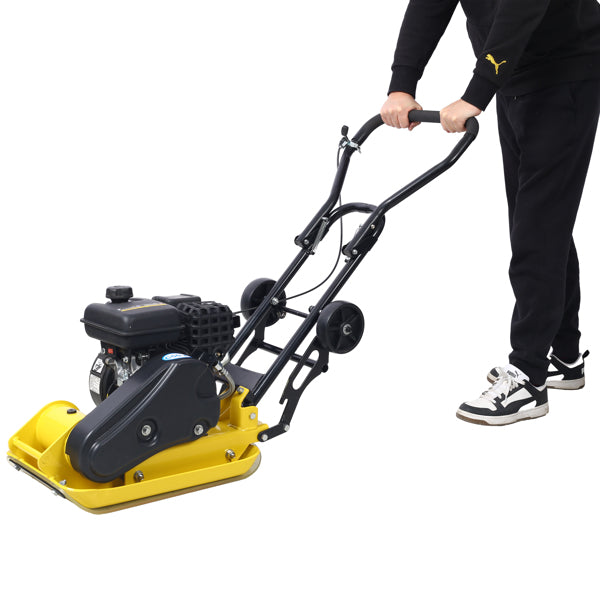 2.5HP Flatbed Concrete Compactor 79.7cc Gas Power Paver for Construction