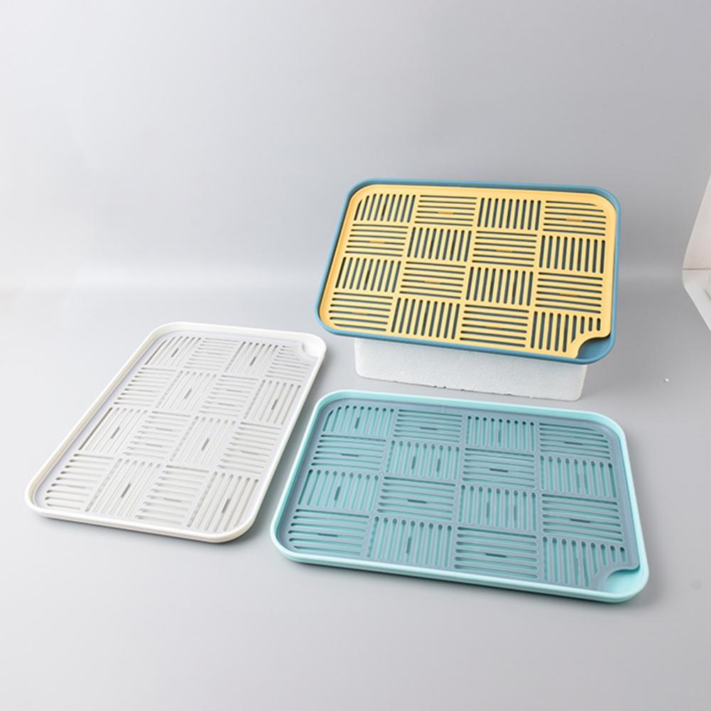Double-Layer Portable Fruit Tray with Removable Grid for Kitchen and Dining
