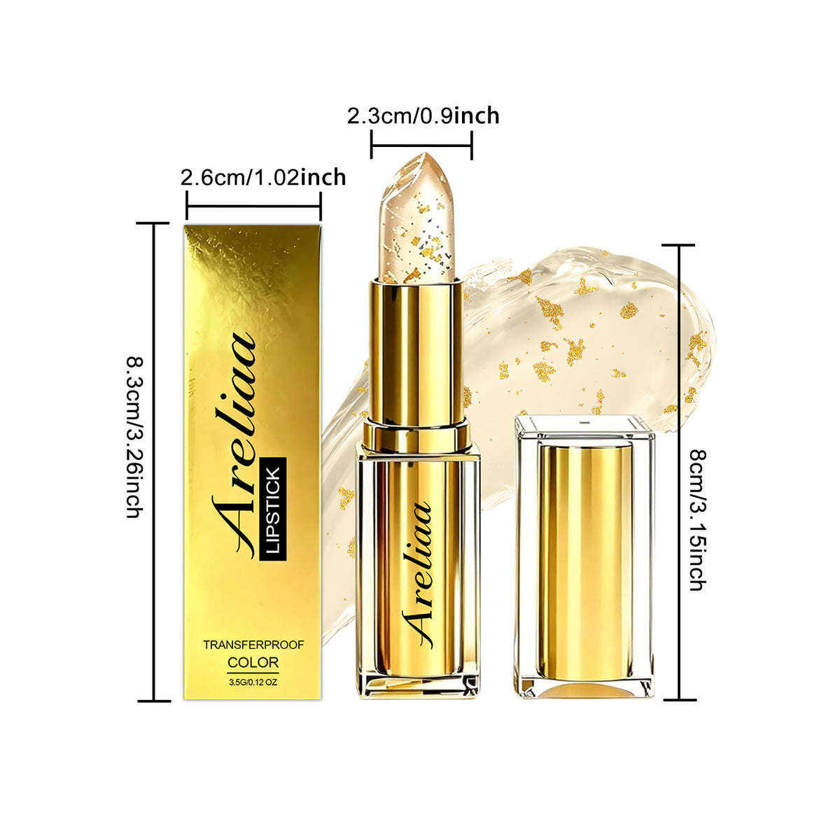 Color Changing Nourishing Lip Balm, 3.5g Per Pack