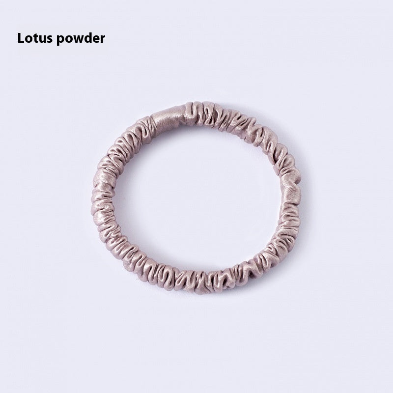 Silk Hair Band - Gentle Elastic Ponytail Holder