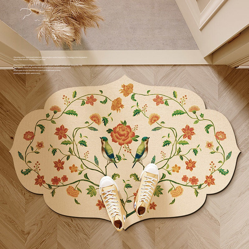 Water-Absorbent Non-Slip Quick-Drying Bath Mat - Multiple Sizes & Styles