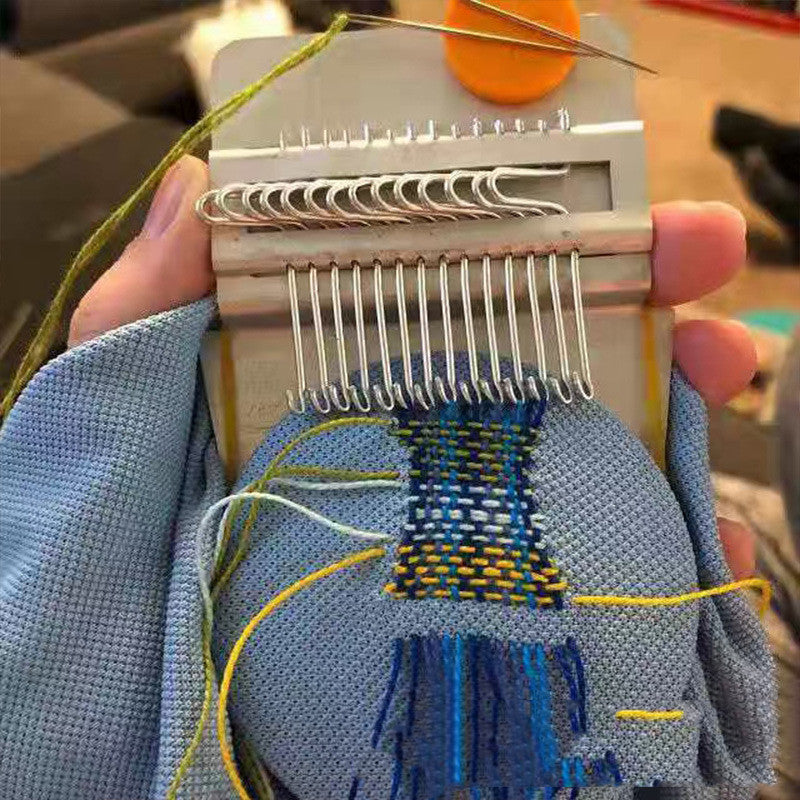 Portable Handmade Knitting Machine Tool Without Needle - Multi Color Options