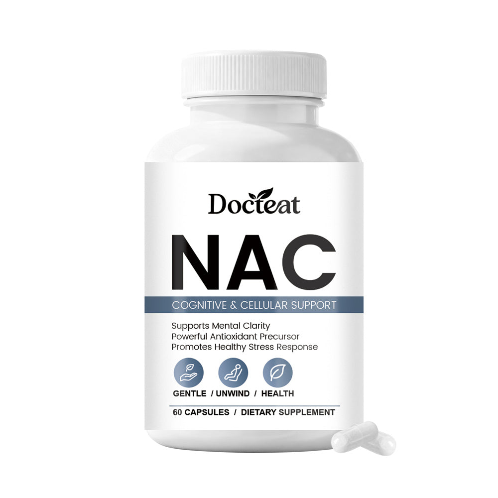 Vitamin C B6 B12 Zinc Selenium NAC Coenzyme Q10 Dietary Supplement 60 Capsules