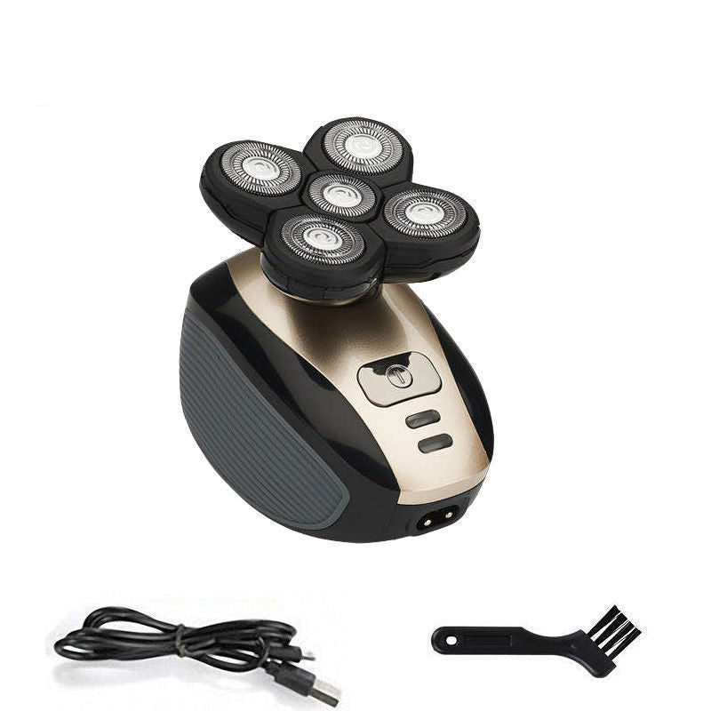 Men's Five-Head Body Electric Razor | Rechargeable