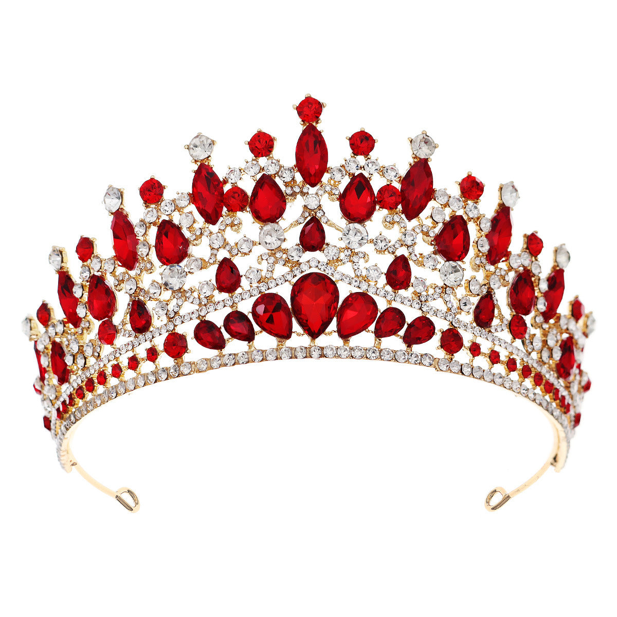 Elegant Rhinestone Bridal Crown Headwear for Weddings and Special Occasions