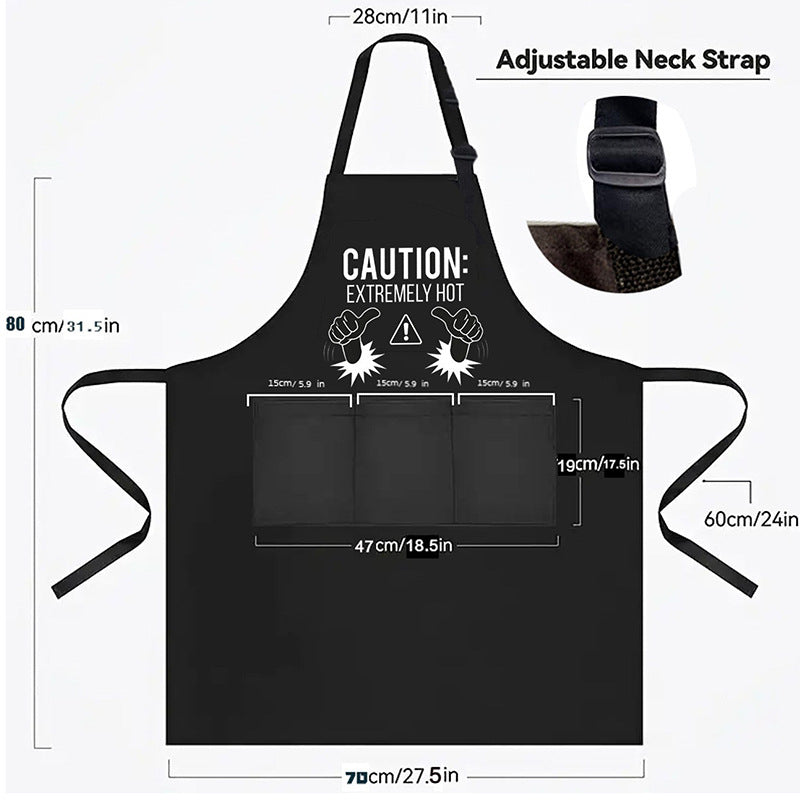 Waterproof Antifouling Kitchen Apron Set - Personalized Household Cooking Accessories