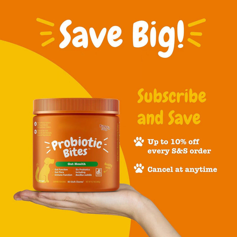 Probiotic Chewable Tablets for Dogs & Cats - 315g