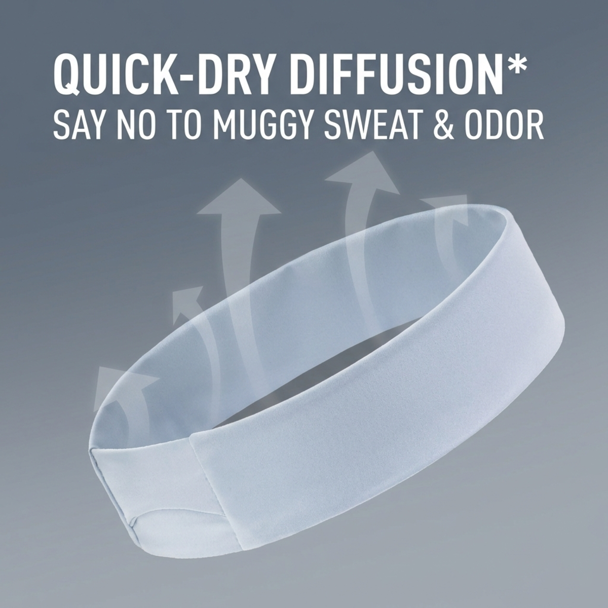 Athletic Headband for Men & Women, Sweat-Wicking Sports Headband