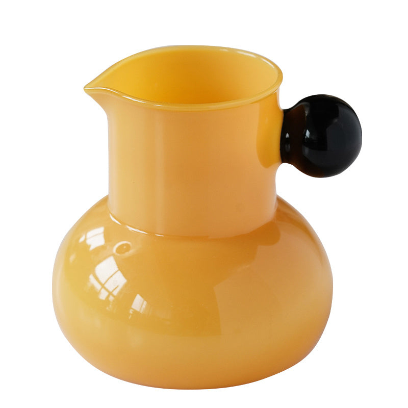 Heat-Resistant Glass Cup Set - Creative Retro Style for Kitchen & Home