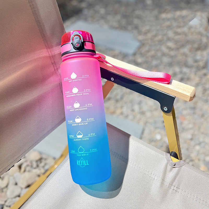 Portable Plastic Cup for Outdoor Sports and Camping - 28.5x7.5cm