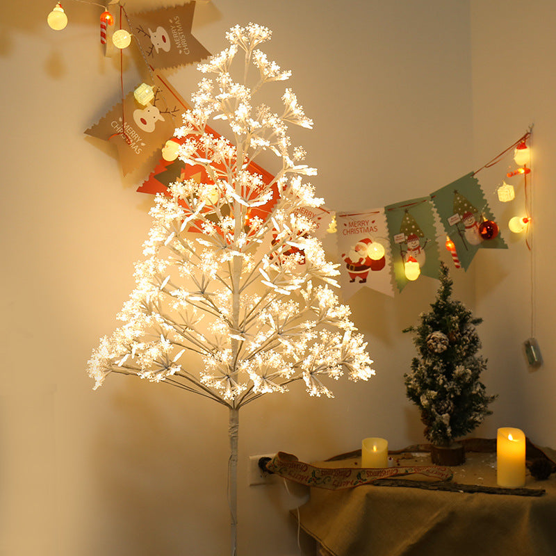 Colorful Glowing LED Ball Tree Lamp - USB Powered Party & Xmas Decor