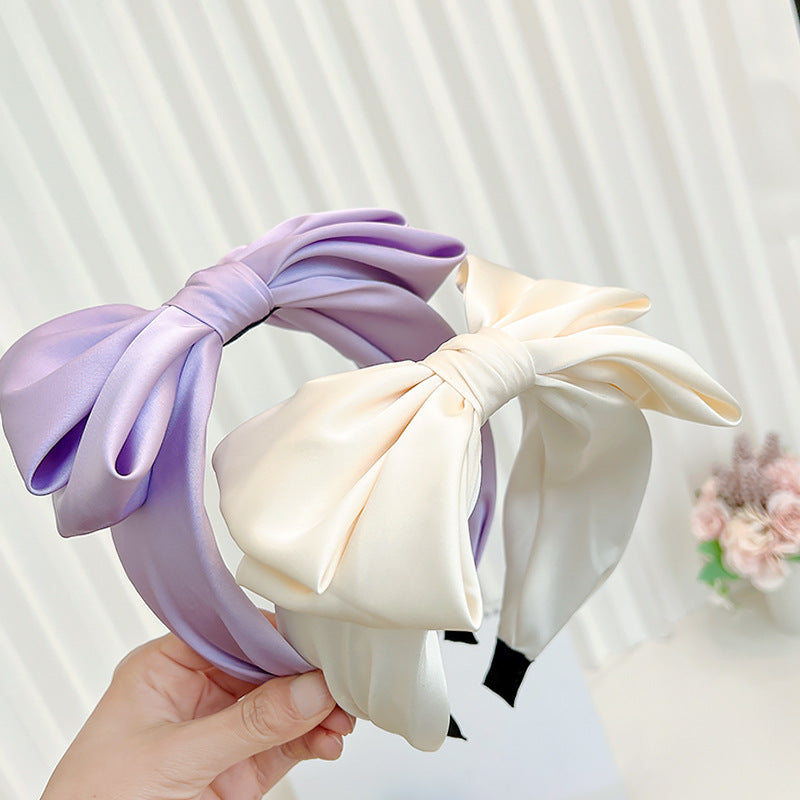 Bow Fabric Headband Hair Accessory