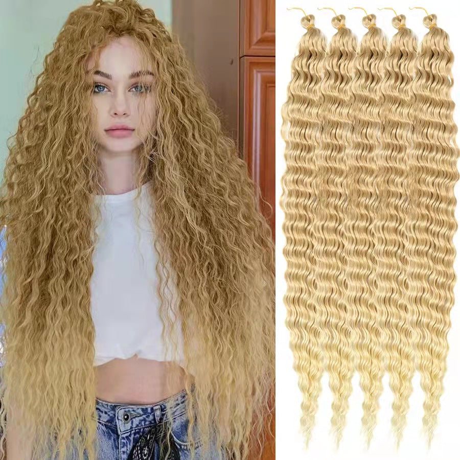 Synthetic Cosplay Wig 32 Inch High Temperature Fiber