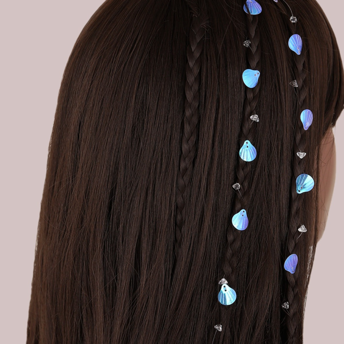 Pearl Hair Chain Tassel Accessory