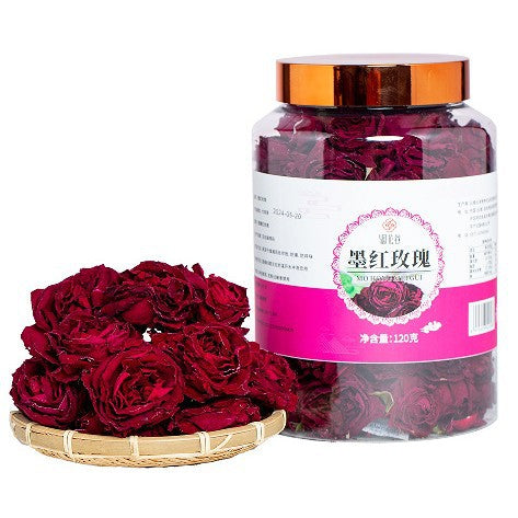 Freeze-Dried Red Rose Tea 120g - Premium Scented Herbal Blend