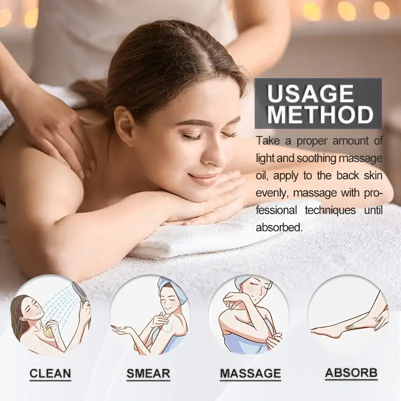 Lavender Massage Essential Oil Beauty Salon Scraping