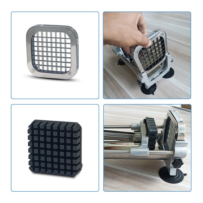Manual Potato Cutting Machine for Kitchen - Multiple Styles