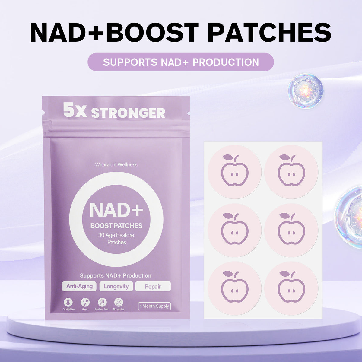 Nourishing Body Care Patches - 30 Count
