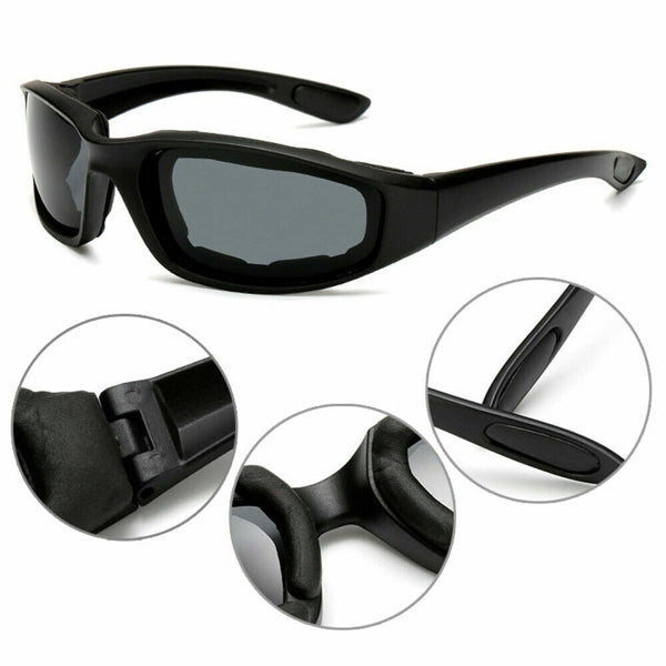 3 Pairs Motorcycle Goggles - Wind Resistant Eye Protection