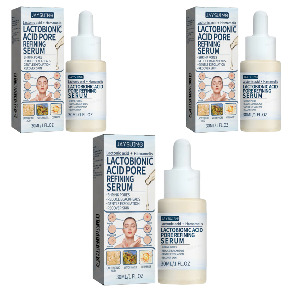 Lactobionic Acid Exfoliating Face Serum for Pore Refining & Blackheads