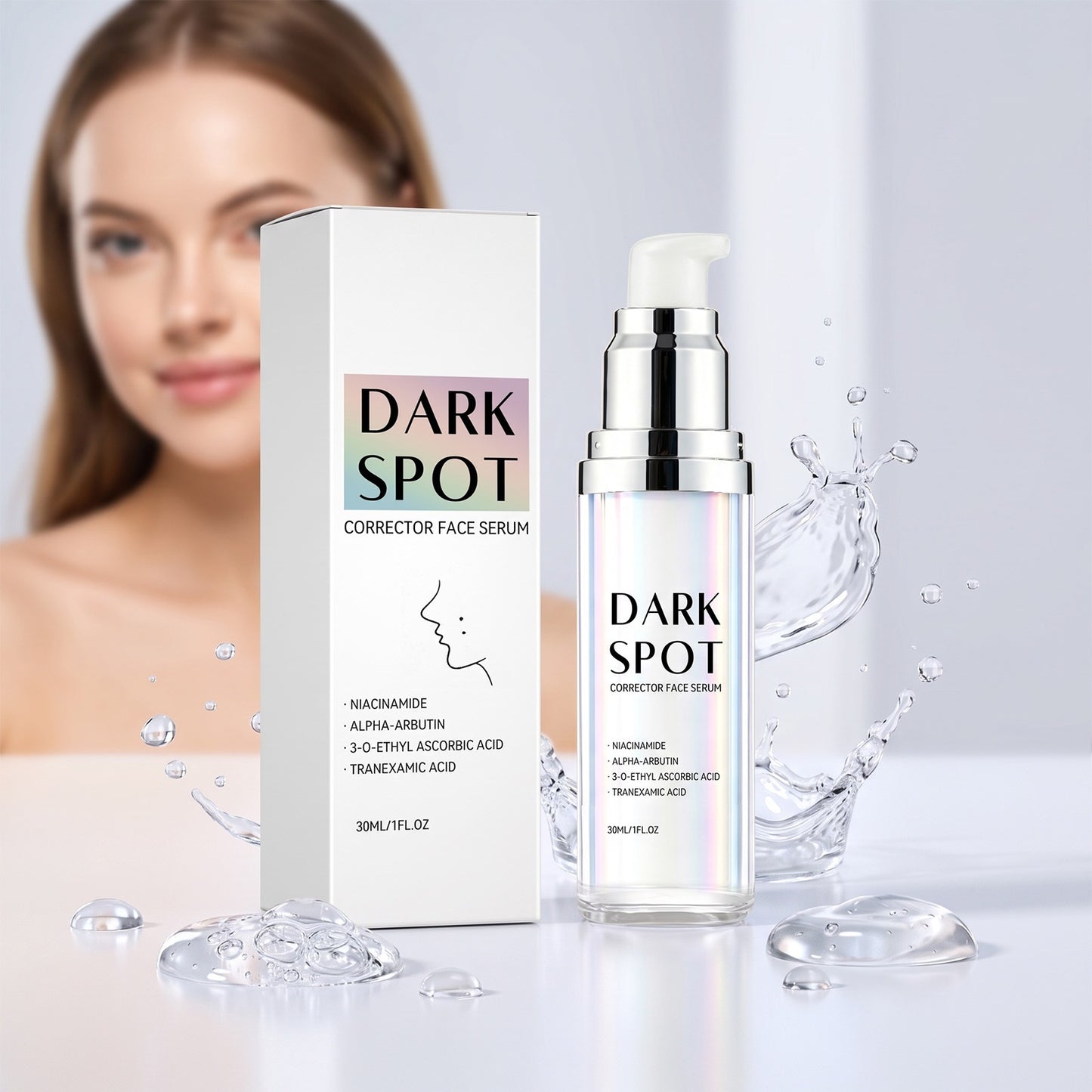 Brightening & Firming Liquid Skin Care Serum - 30ml
