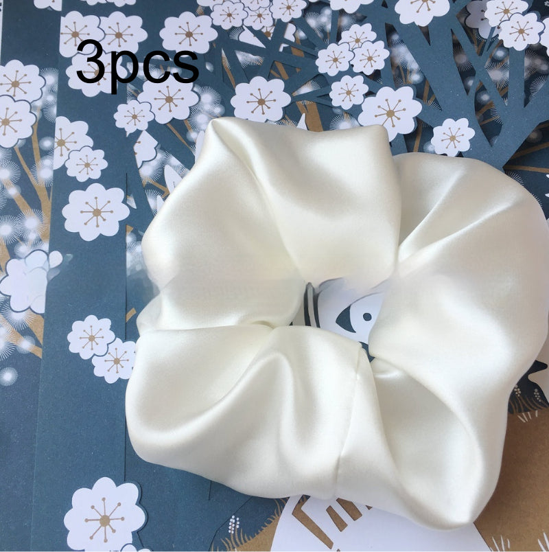 Silk Hair Ties - 100% Mulberry Silk, 6cm Wide