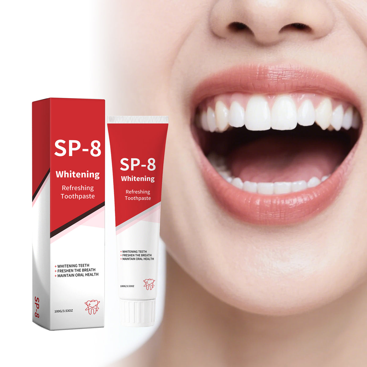 Fresh Breath Toothpaste 100g Brightening Oral Care for Daily Use
