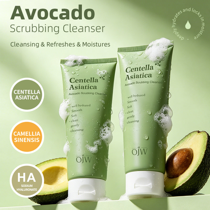 Avocado Facial Cleanser for Brightening & Smoothing - 100g