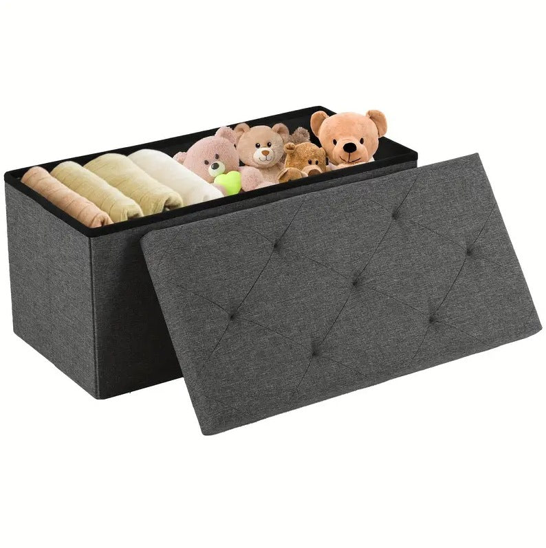 Large Multi-Functional Storage Box with Seat - 110L Household Organizer