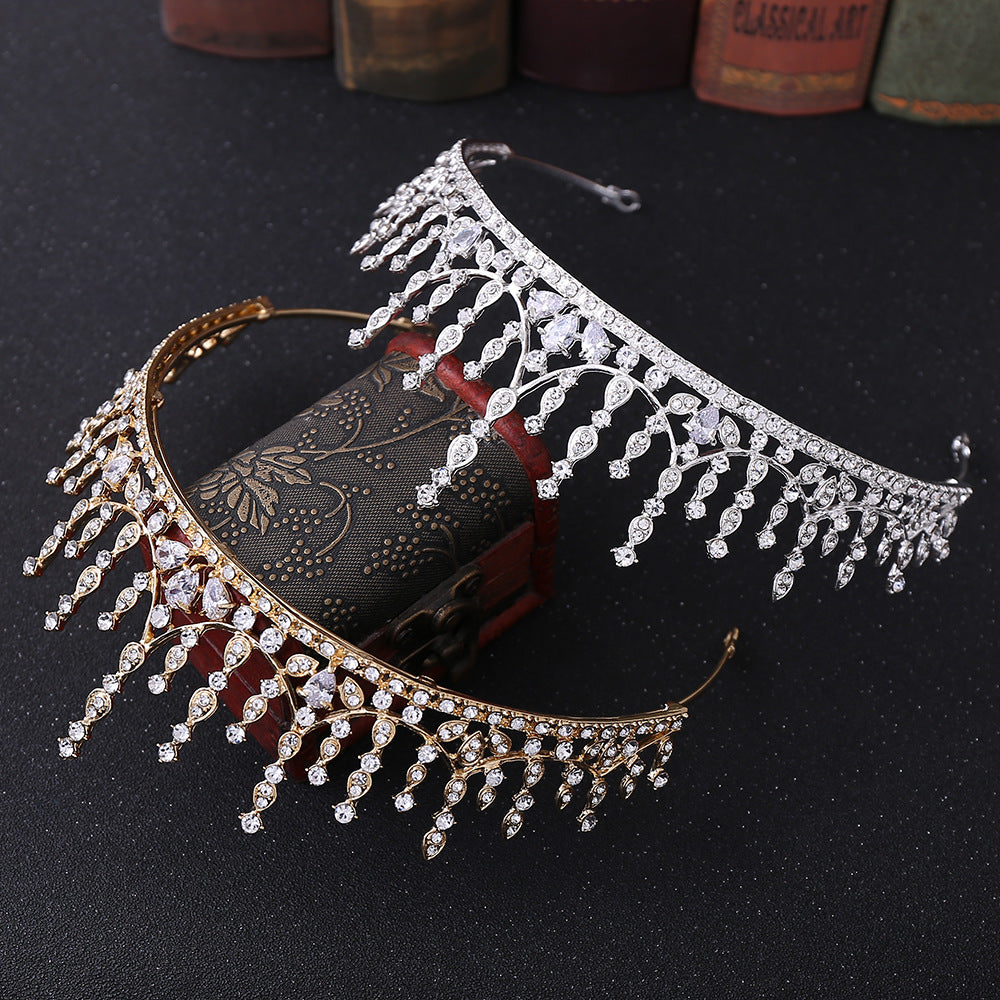 Geometric Alloy Headband for Women