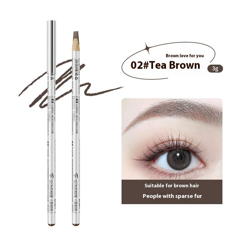 Waterproof Eyebrow Pencil - Smudge-Resistant 3g with Multiple Colors
