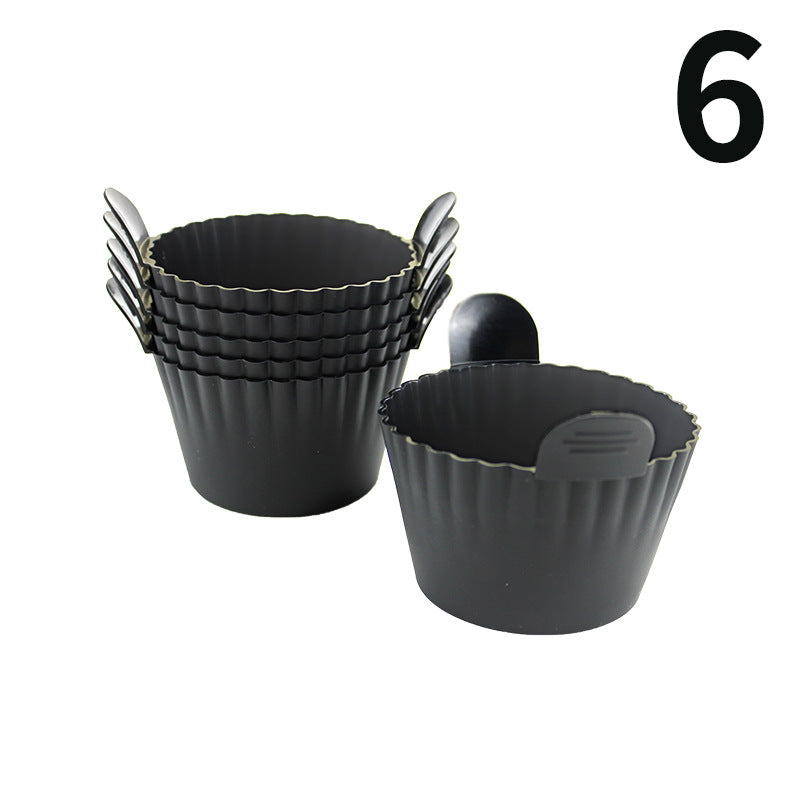 Silicone Muffin Cups for Air Fryers - Thickened & Oversized, Multi-Piece Set