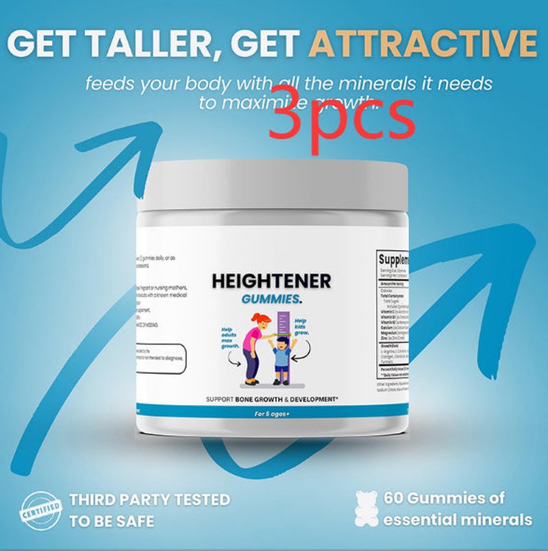 Height Gummy Red Bear Heightener Gummies