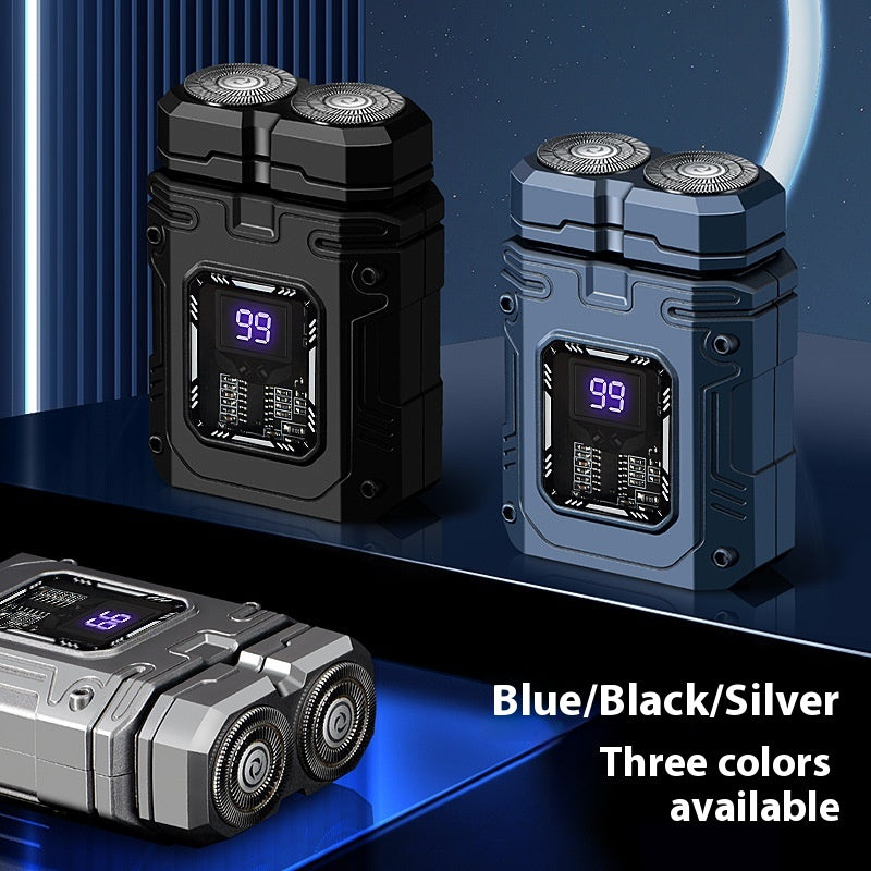 Rechargeable Electric Shaver with Digital Display