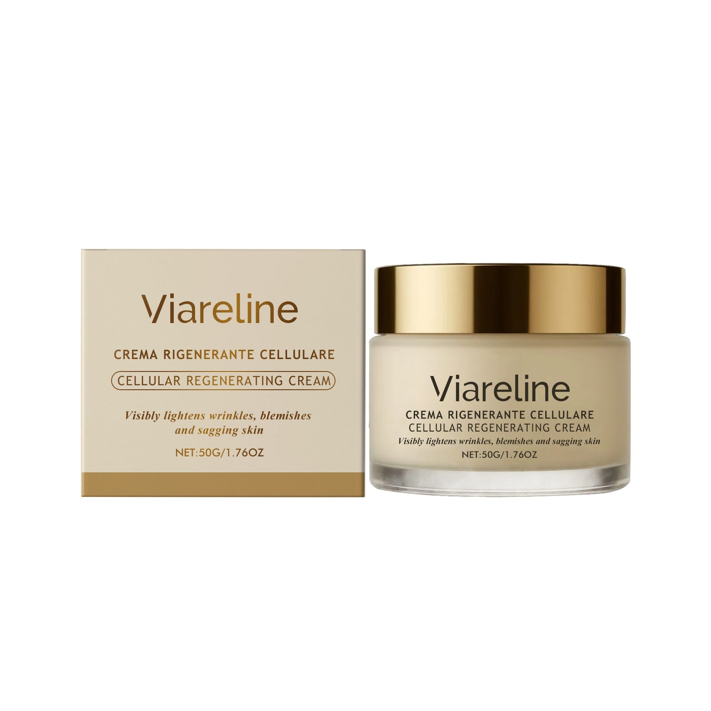 Firming Anti-Wrinkle Face Cream 50g - Hydrating Skin Care for Mature Skin