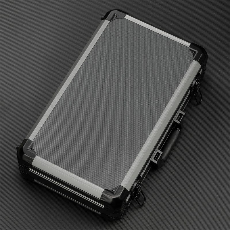 Aluminum Alloy Watch Case with 18 Compartments for Display and Storage