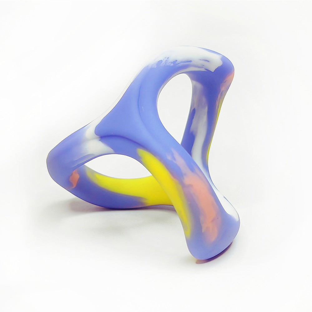 Liquid Silicone Penis Ring Set - Couples Delay and Blocking Rings