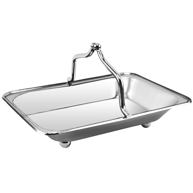 Stainless Steel Towel Basket for Kitchen & Bathroom Storage - Hot & Cold Wet Meal