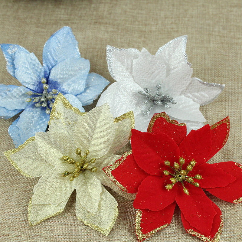 Christmas Gold Powder Side Accessories - Festive Decor for Holiday Celebrations