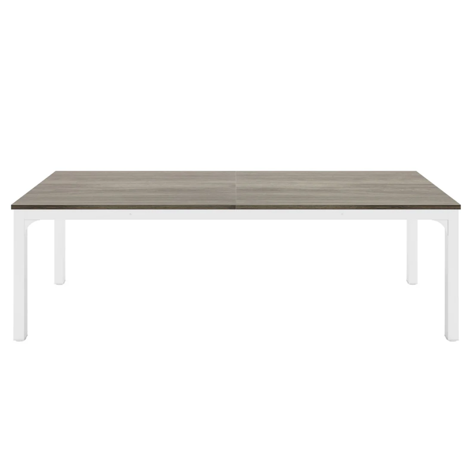Extra Long Office Desk - 78.74" Writing Desk in Taupe