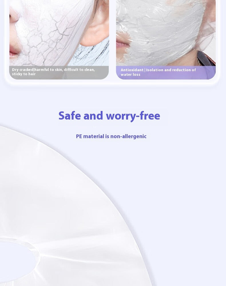 Disposable Facial Mask Sheet Hydrating Skin Care 100 Pieces