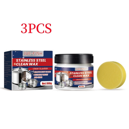 Stainless Steel Cleaner Cream for Heavy Oil Rust & Scale Removal - Multiple Quantities