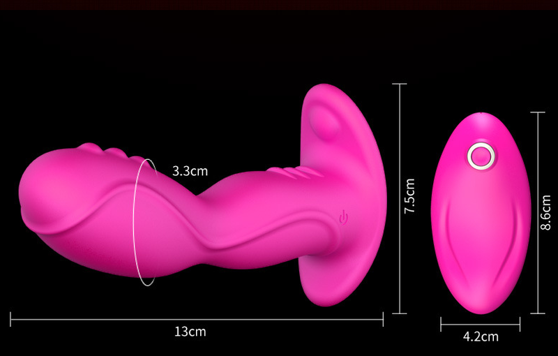 Wireless Remote Control Vibration & Heated Female Wear - Waterproof Silicone