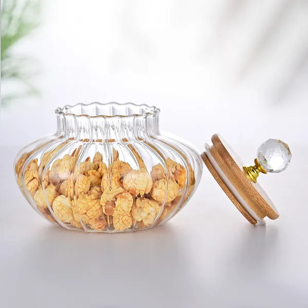 High Borosilicate Sealed Kitchen Storage Jar - 1PCS