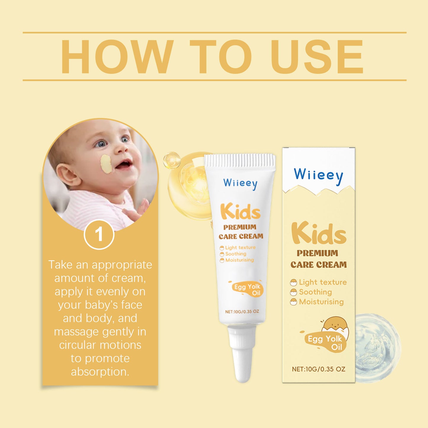 Children's Moisturizing Essence Cream - Gentle Facial & Body Care