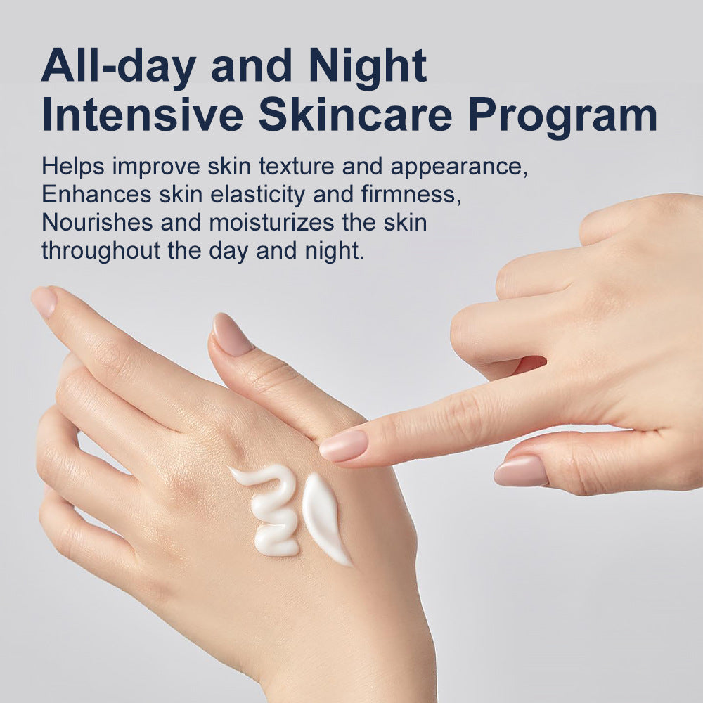Nicotinamide Day Night Facial Cream Set - Nourishing Repair for All Skin Types
